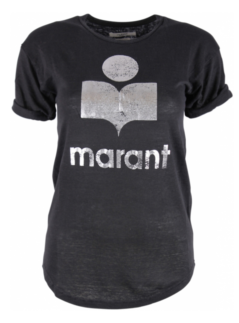 Verfrissend Inferieur Neerwaarts Shirt Koldi logo zilver zwart | DELSCHER. Fashion